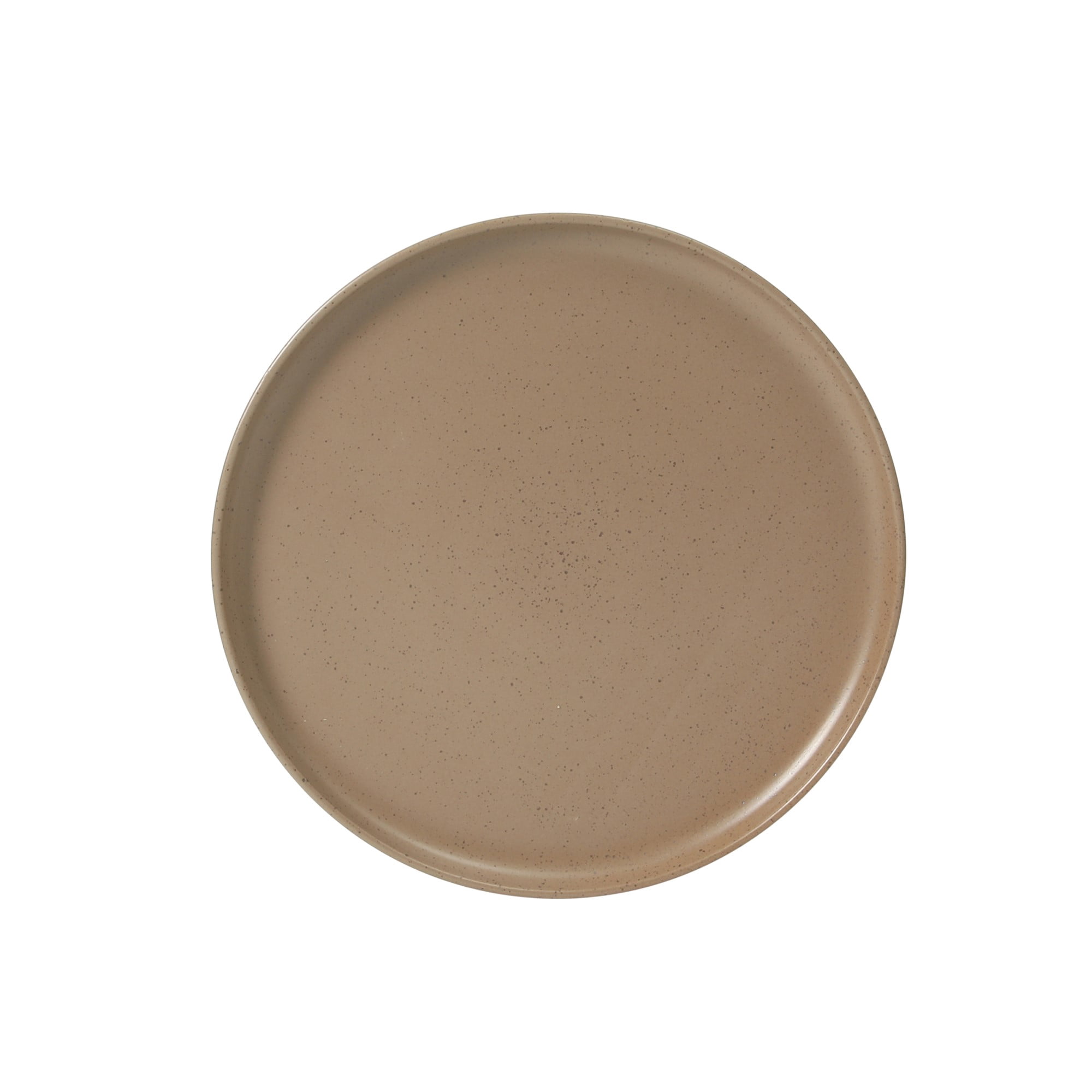 Gibson Elite Overbrook 16-Piece Pottery Clay Stoneware Dinnerware Set – Terraccotta Brown Reactive Glaze, Stackable Plates and Bowls w/ Pasta Bowl, Service for 4 – Microwave & Dishwasher Safe