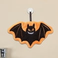 thumbnail image 4 of Halloween Kitchen Hand Towel - Pumpkin Ghost Bats Print, Hangable Thickened Polyester Cloth, Absorbent Fast Dry, Small Size for Kids, Spooky Decor, 4 of 6