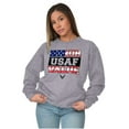 thumbnail image 4 of US Air Force Honor Value USA Flag Sweatshirt for Men or Women Brisco Brands S, 4 of 6