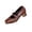 Brown, variant on HomeDM Women's Block Chunky Heels Mary Jane Shoes Closed Square Toe Dress Shoes for Work Party Wedding, Brown Size 8.5