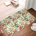 thumbnail image 5 of Daiia Mushrooms Gnomes Front Door Mat, Heavy Duty Durable Welcome Mat for Outdoor Indoor, Dirt Trapper Waterproof Super Absorbent Door Mat, 16" x 24", 5 of 9
