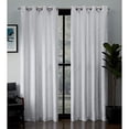 thumbnail image 1 of Exclusive Home Rideaux Kilberry Tissé Occultant Haut Rideau Paire, Hiver, 52x108, 2 Pièces, 1 of 4