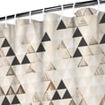 thumbnail image 3 of Waterproof Bohemian Shower Curtain 72x72 Inch Boho Style Polyester Unique Shower Curtain for Bathroom Hotel Home Decor with 12 Plastic Hooks, 3 of 5