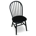 thumbnail image 2 of International Concepts Spindle Back Windsor Dining Chair in Black, 2 of 6