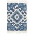 thumbnail image 2 of Dash & Albert Marmara Kilim Handwoven Cotton Rug, 10' x 14', Blue, 2 of 6
