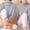 Gray, variant on Vivianyo HD Women's Solid Turtleneck Sweater,Lightweight Long Sleeve Slim Fit Casual Knit TopPink,Size S-XXL