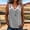 *Gray, variant on ClodeEU Women's Lace Trim V Neck Sleeveless Tank Top, Casual Loose-Fit Blouse, Soft Summer Cami with Lace Black,Women's Plus L