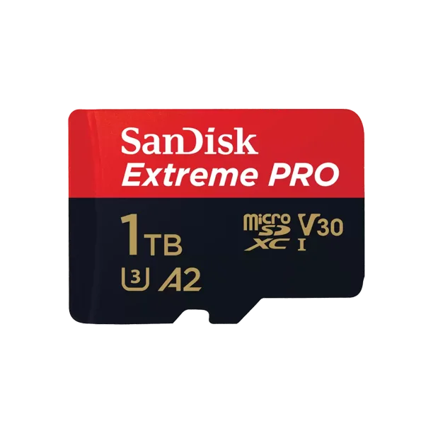 SanDisk 1TB Extreme Pro microSDXC UHSI Memory Card SDSQXCD1T00GN6MA