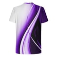 thumbnail image 4 of Mefallenssiah Hauts pour Hommes, Liquidation T-Shirt à Manches Courtes Imprimé Col Rond Mode Décontractée Manches Courtes, 4 of 5