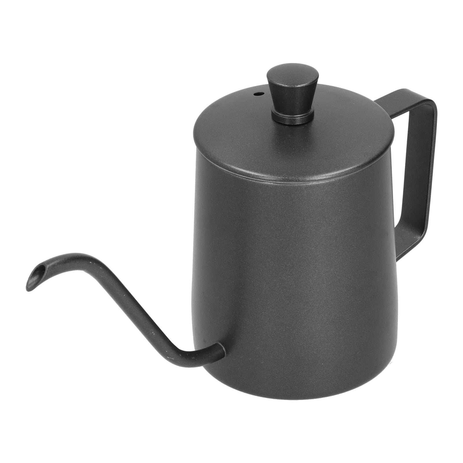 Tebru 350ml PTFE Coffee Kettle with Lid 304 Stainless Steel Pour Over
