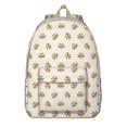thumbnail image 1 of Cartoon Bee Backpack – Cute Bumble Bee Print Design Daypack for Daily Use, School, and Short Travel, 1 of 4