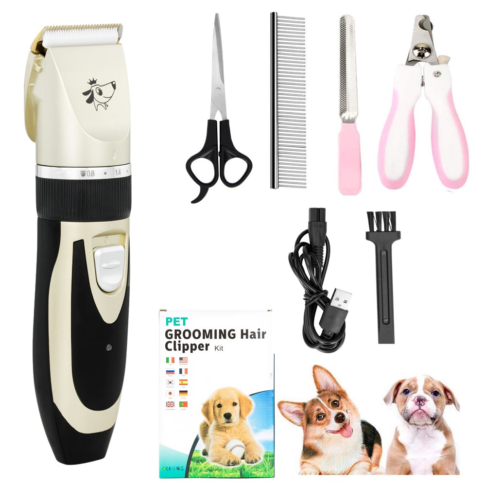 NK Dog Hair Trimmer, Electrical Pet Shaver Grooming Machine Tool Hair