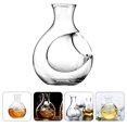 thumbnail image 3 of Glass Liquor Decanter Ice Liquor Bottle Wine Decanter Ice Wine Dispenser for Bar, 3 of 8