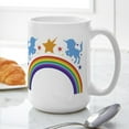 thumbnail image 6 of CafePress - Rainbow And Unicorns - 15 oz Ceramic Large White Novelty Mug, 6 of 6