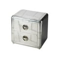 thumbnail image 1 of Butler Specialty Industrial Chic Midway Aviator Side Table In Silver, 1 of 3