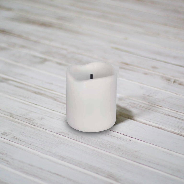 Mainstays Flameless LED Votive Candles, White, 12-Pack photo 6