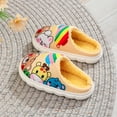 thumbnail image 4 of GXWEA Toddler Slippers Size 9 House Slippers For Toddler Girls Warm Slippers For Girls Boys Kids Toddlers Winter Indoor House Home Shoes 7-8 Years, 4 of 7