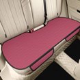 thumbnail image 3 of Cojín de asiento de coche de seda de hielo transpirable, antideslizante y resistente al desgaste, funda de asiento de coche de seda de hielo de color sólido, ajuste universal para la mayoría de los co, 3 of 5