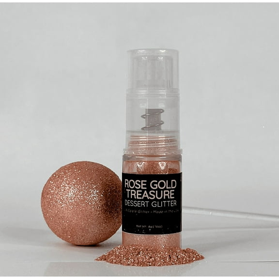 SHINE DESSERT GLITTER PUMPS (ROSE GOLD TREASURE)