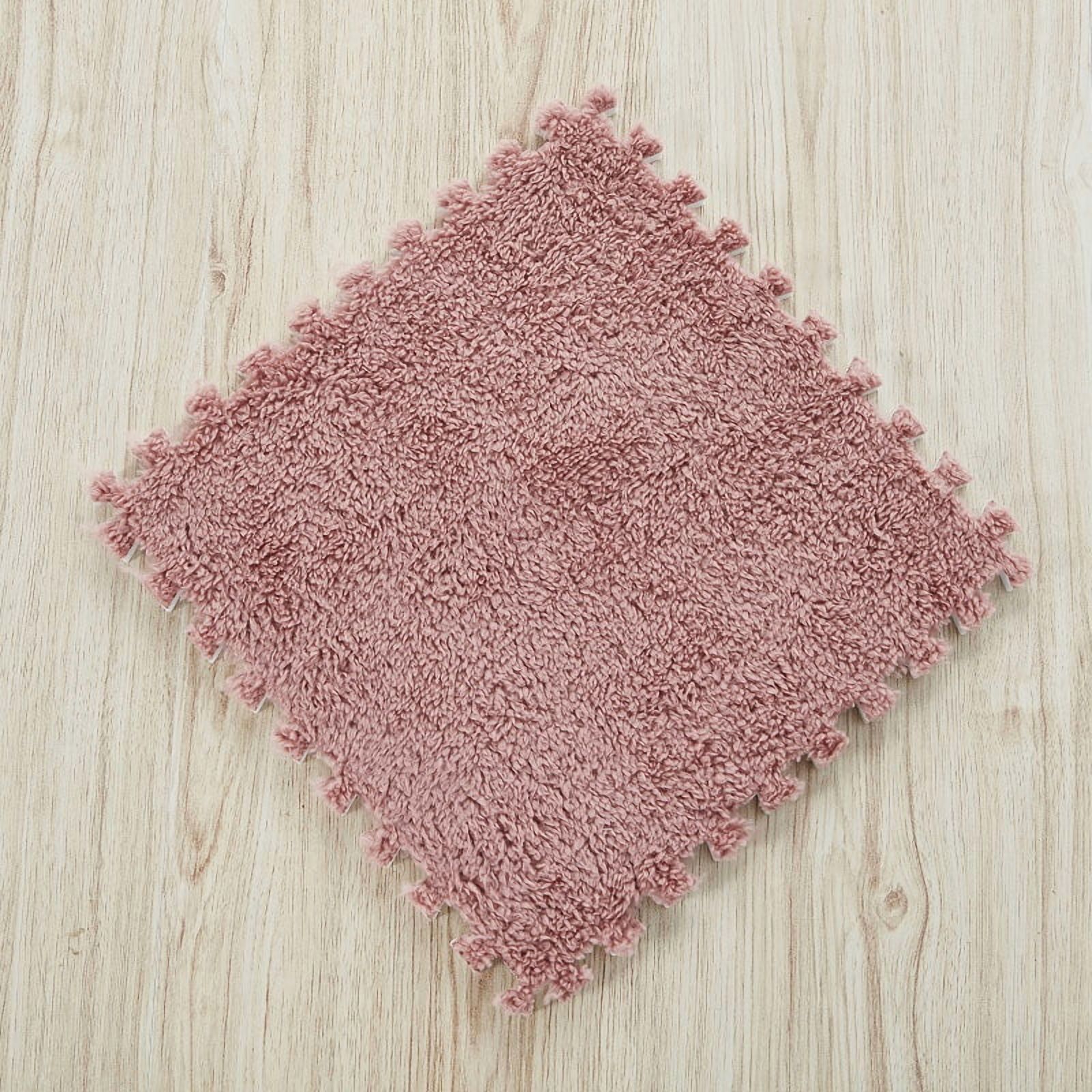 Soft Plush Warm Carpet Baby Play Mat Baby Bedroom Patchwork Carpet EVA Foam Interlocking Sports Floor Tiles Baby Warm Game Mat