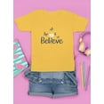 thumbnail image 3 of Believe Butterflies T-Shirt Juniors -Image by Shutterstock,  Medium, 3 of 4