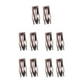 thumbnail image 2 of fastboy Hair Ornaments Sturdy Simple Styling Tools Side Clip Snap Fastener Clip Light Black 5Set, 2 of 6