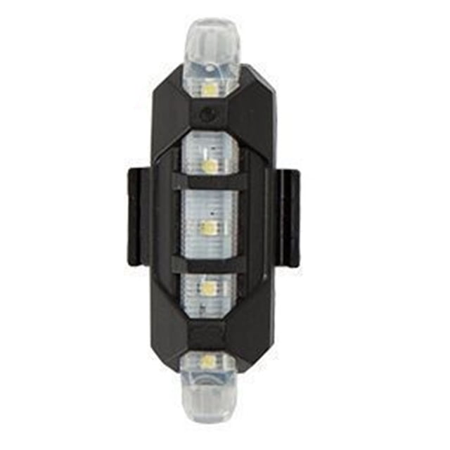 Bike Tail Lamp 5 Lamp Beads USB Rechargeable 4 Modes Waterproof Flashing Night Riding Rear Light