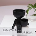 thumbnail image 1 of Creative Cute Imitation Humanoid Ceramic Flower Pot Succulent Planter Crafts Vase Home Decoration Personalized Gift Wholesale, 1 of 1