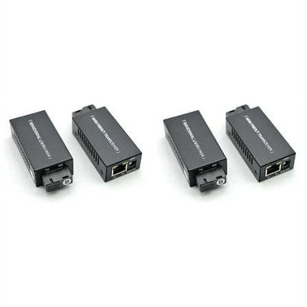 2 Pair Gigabit 100/1000M A/B SC Ethernet Fiber Switch Media Converter Rj45 Optic Transceiver 20KM Fibra Switch