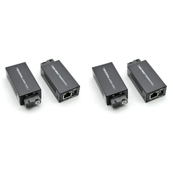 2 Pair Gigabit 100/1000M A/B SC Ethernet Fiber Switch Media Converter Rj45 Optic Transceiver 20KM Fibra Switch