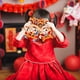 thumbnail image 4 of Xihbxyly Bolsa Roja 2023, Diseño Moderno de Año Nuevo, Estampado Dorado, Gran Capacidad, Set de Regalo con Sobre Rojo, Regalo Navideño para Familiares y Compañeros, Incluye 6 Sobres Rojos., 4 of 4