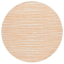 SAFAVIEH Renewal Kensington Abstract Area Rug, Orange/Ivory, 6' x 6' Round