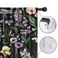 thumbnail image 4 of Blackout Kids Curtains,Pioneer Flower Floral Print Pattern Childrens Insulated Curtains Set Of 2,Bedroom Essentials,Toddler Room Decor 42"x84", 4 of 5