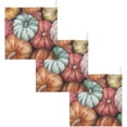 thumbnail image 7 of SKYSONIC 3 PCS Watercolor Pumpkins Background Baby Muslin Washcloths, Autumn Face Towel Burp Cloths Ultra Soft Absorbent Cotton Bath Wipes Towels for Newborn Boys Girls, 7 of 7