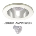 thumbnail image 3 of WAC Lighting 4" LED Round Adjustable Open Aluminum Reflector Trim in Nickel, 3 of 3