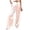 Beige, variant on Tqcoqu Stretchy Pants for Women,Silk Satin High Rise Button Pants,Summer Wide Leg Vacation Trousers Soft Pajamas with Pocket,Beige Women's S-XXL