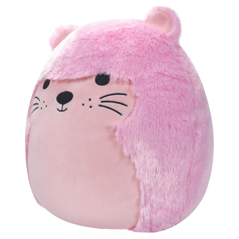 【mallow】ムサ　フロリダNo.001、ピンクNo.001 Squishmallows FuzzAMallow Official 12 inch Amina the Pink Squirrel