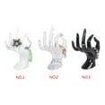 thumbnail image 7 of Tssuoun Jewelry Necklace Display Stands OK Shape Hand Necklace display holder Form Bracelet Holder for Pendants Rings Shows Props Clear, 7 of 7