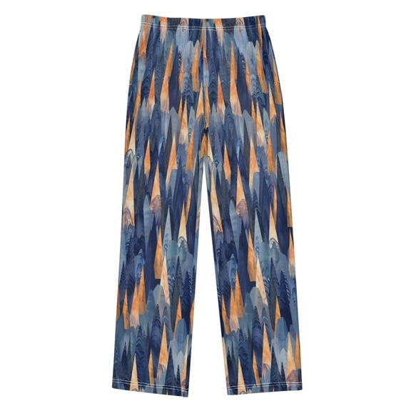 Boy's Pajama Pants Boys' Long Sleep Pants Children's Pajama Pants Loose Fitting Pajama Pants are Convenient to Put on and Take off S Coloured Hill