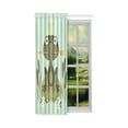 thumbnail image 2 of MKHERT Smiling Frog Blackout Window Curtain Drapes Bedroom Living Room Kitchen Curtains 52x84 inch, 2 of 3