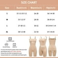 thumbnail image 7 of MANIFIQUE Strapless Shortie Bodysuit for Women Tummy Control Shapewear with Removable Straps, 7 of 7