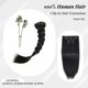 thumbnail image 3 of Extensiones de cabello Houlud Jet Black Real Human Hair 45 cm 120 g, 3 of 6