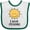 White and Green, variant on Inktastic I Love My Nonno Cute Sunshine Boys or Girls Baby Bib