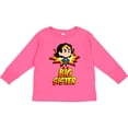 thumbnail image 3 of Inktastic Big Sister Superhero Girls Long Sleeve Toddler T-Shirt, 3 of 5