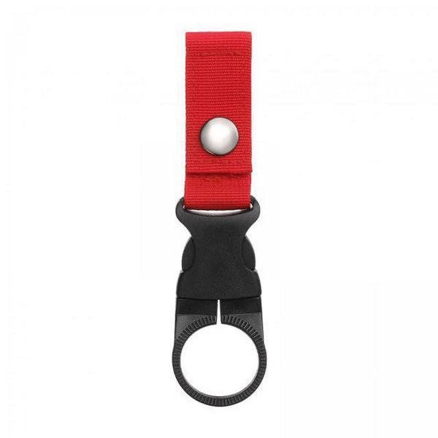 2x Clip de Hebilla para Colgar Botellas Clip de Soporte de Anillo para Botella de Agua Clip para Colgador de Botellas Mosquetón Hebilla de Cinturón Pa 2 piezas