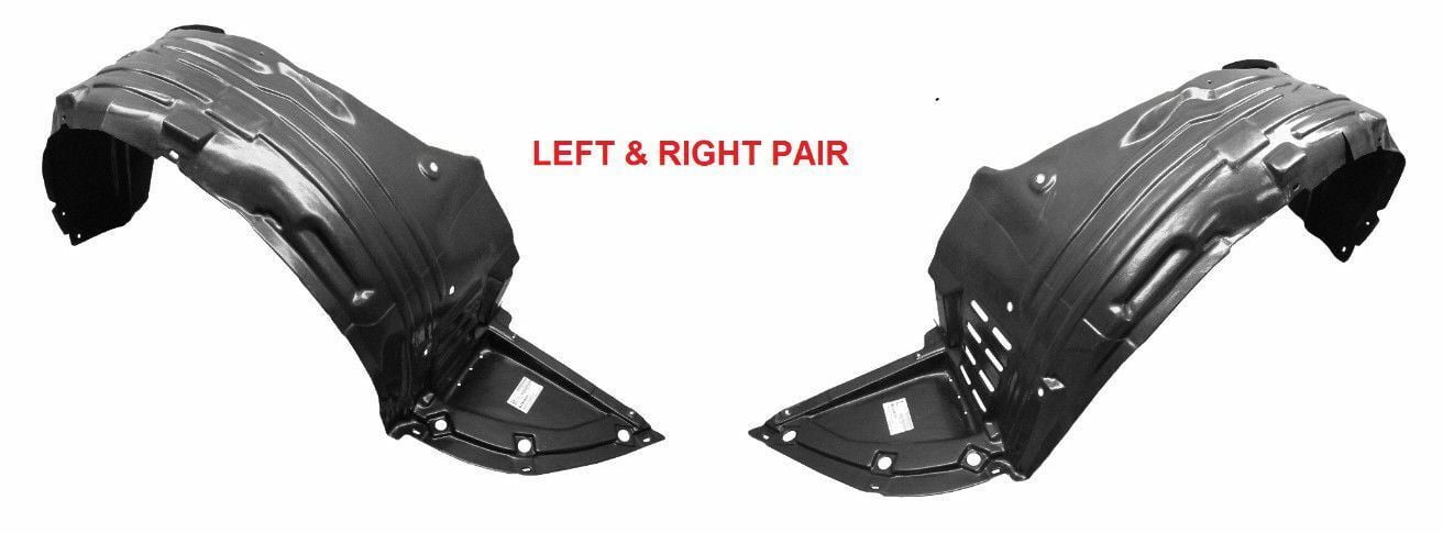 New Front Left and Right Pair FENDER LINER For Nissan Maxima