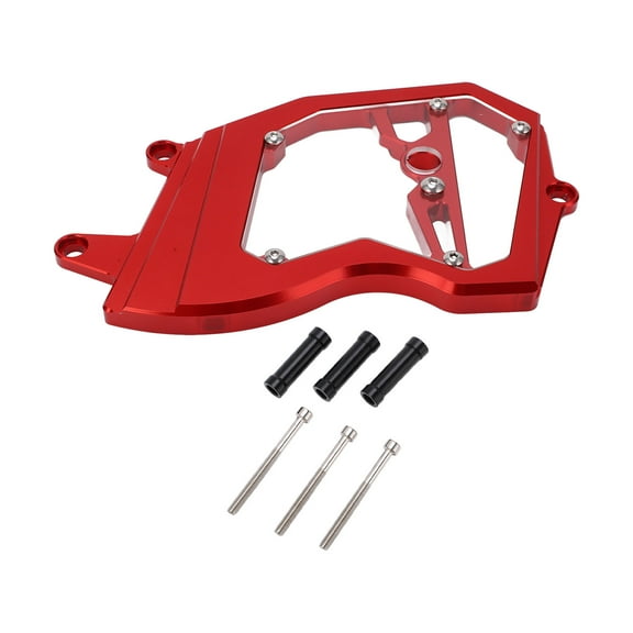 Front Sprocket Cover Aluminium Alloy Chain Guard Protector Motorcycle Refitting Replacement for ZX6R 2009‑2021