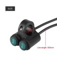 thumbnail image 3 of 22mm Universal Motorcycle Handlebar Headlight Brake Fog Lights Horn Dual Control Button Switch A, 3 of 5