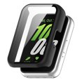 thumbnail image 4 of Flmtop 1PC Smartwatch Cases Full-Coverage Watch Screen Protector with Tempered Glass PCShockproof Watch Case Scratch-Resistant Case Watch Face Covers Compatible with Galaxy Fit3 SM-R390, 4 of 10