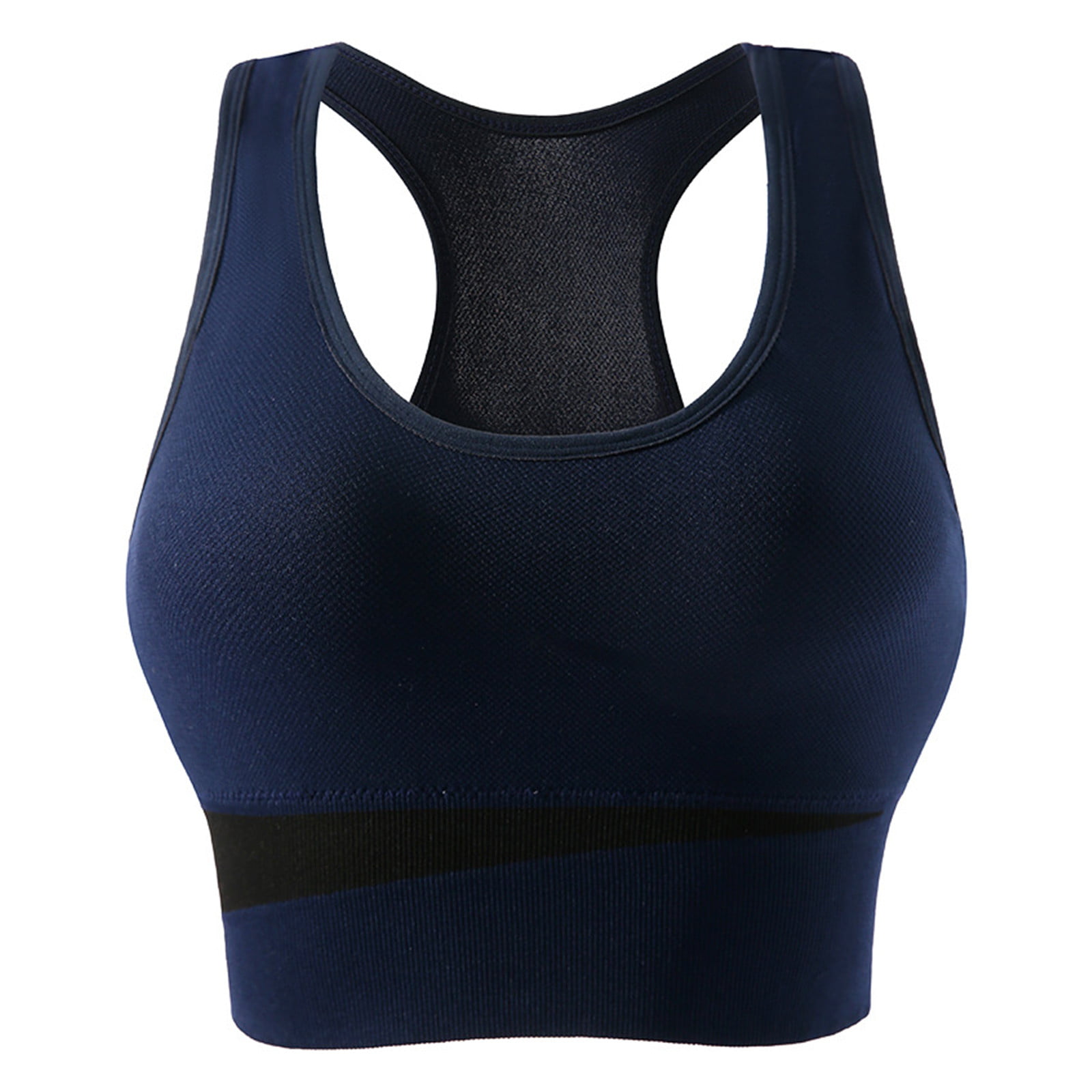 Women's Sports Bra Big Chest Small Running Shockproof Gathering No Steel  Ring Sports Bra Large Fitness Yoga Vest Tight Girdle Swimsuit